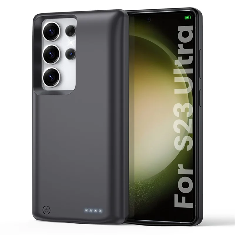 Galaxy S23 Ultra/S22 Ultra 5G Batteriskal 10000mAh TY-118 - Svart | 2353 | AlltMobil