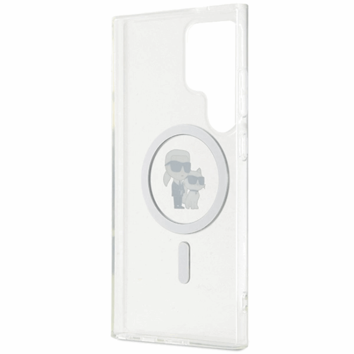 KARL LAGERFELD - Karl Lagerfeld Galaxy S24 Ultra Mobilskal Magsafe IML Karl&Choupette
