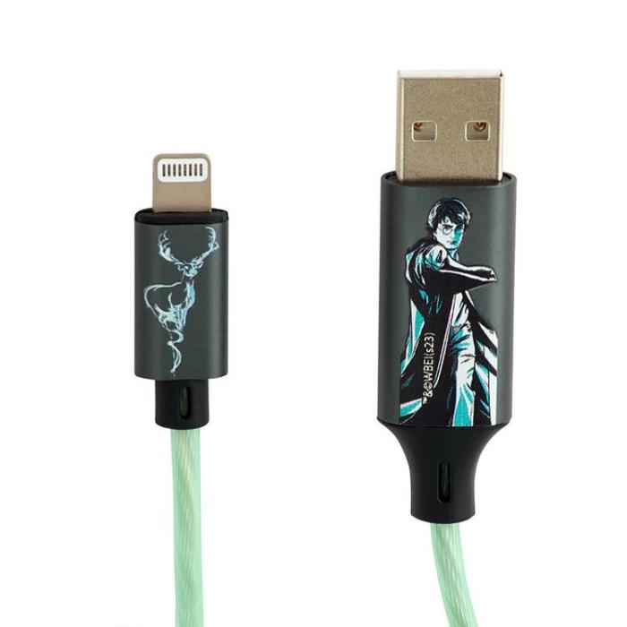 Harry Potter - Harry Potter USB A Till Lightning Kabel (1.2m) - Patronus