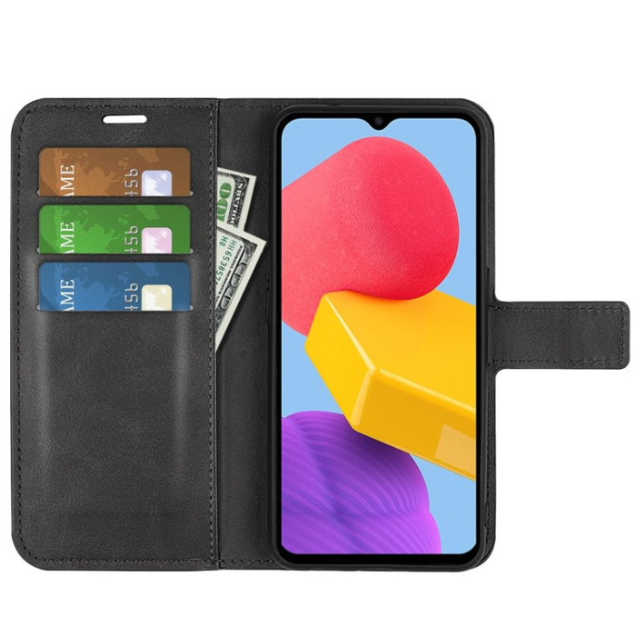 A-One Brand - Galaxy A23 4G/5G Plånboksfodral Flip Folio - Svart