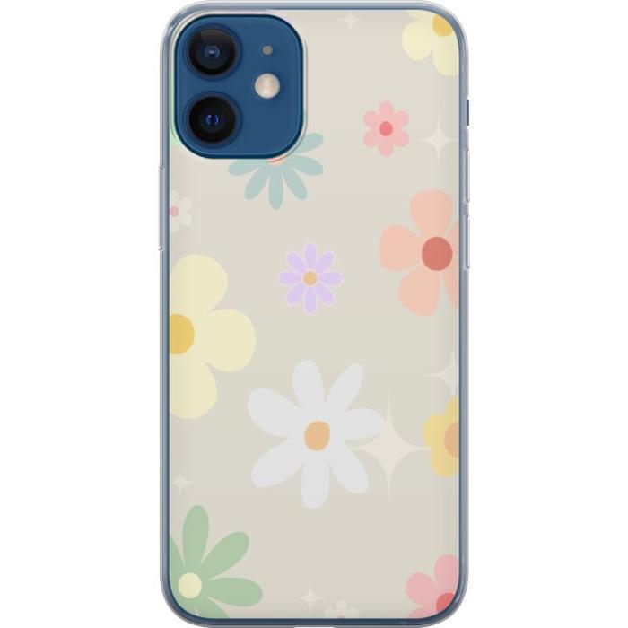 iSecrets - Mobilskal till Apple iPhone 12 mini med fejdande blommor