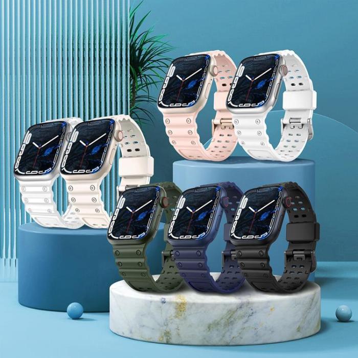 OEM - Apple Watch Ultra/SE/8/7/6 (41/42/38mm) Armband - Svart