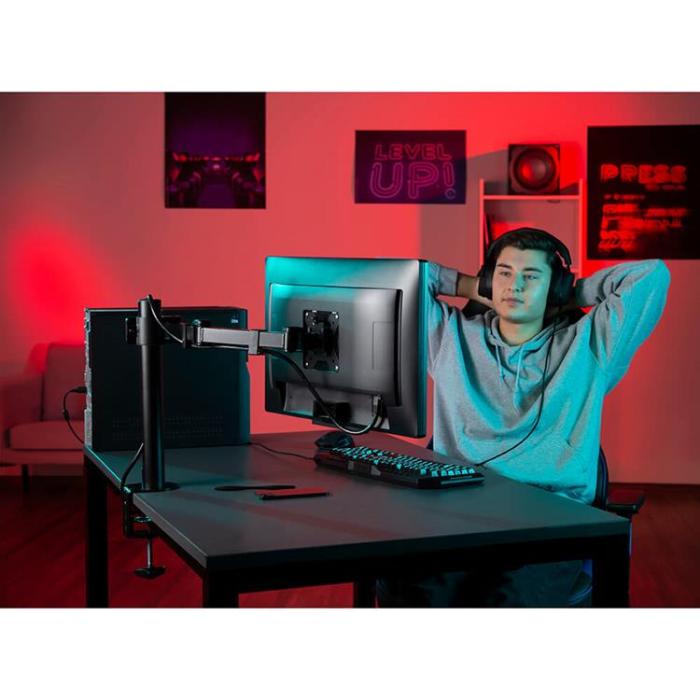 Hama - Hama Monitorfäste För En XL Monitor Svart