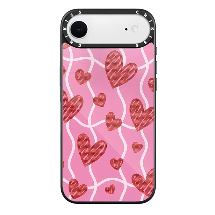 iPhone 17 Air Mobilskal MagSafe Aluminium Silikon (Style Q) | 2353 | AlltMobil