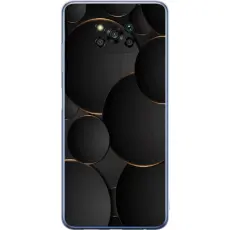 Gustaf - Mobilskal till Xiaomi Poco X3 Pro med Lyxig Cirklar