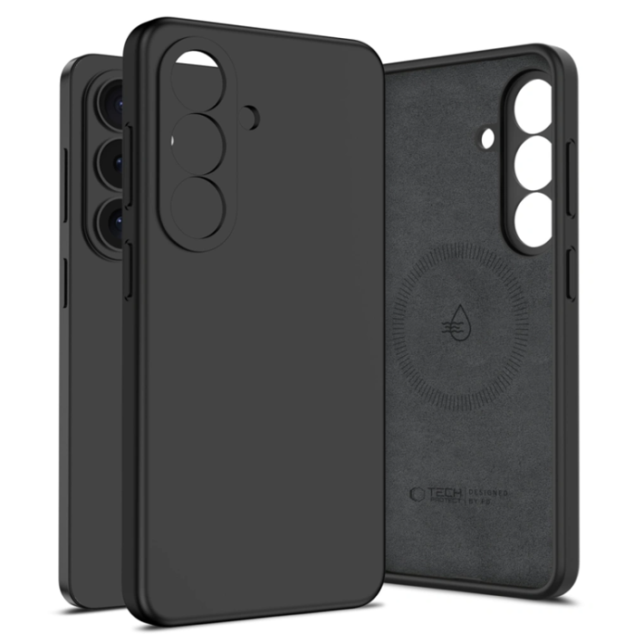 Tech-Protect - Tech-Protect Mobilskal För Galaxy S26 Magsafe Silikon - Svart