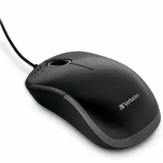 Verbatim - Verbatim Optisk Mus Tyst USB-A 1000 dpi - Svart