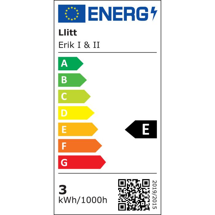 LLITT - LLITT Erik I Väggarmatur LED IP65 3000K 2W 293lm - Vit