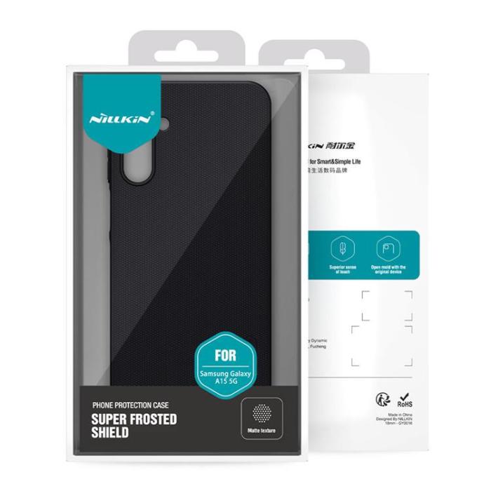 Nillkin - Nillkin Galaxy A15 4G/5G Mobilskal Super Frosted Shield - Blå