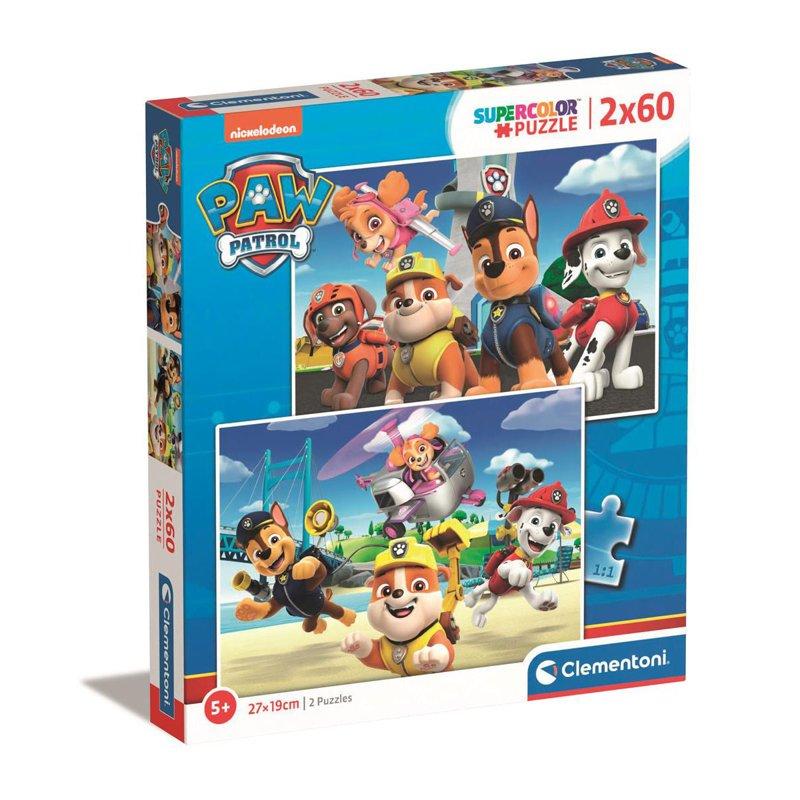 CLEMENTONI Pussel 2x60 Pcs Special Collection Paw Patrol