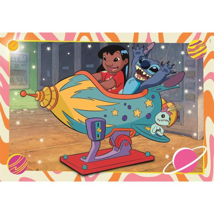 CLEMENTONI - CLEMENTONI Pussel 2x60 Pcs Disney Stitch
