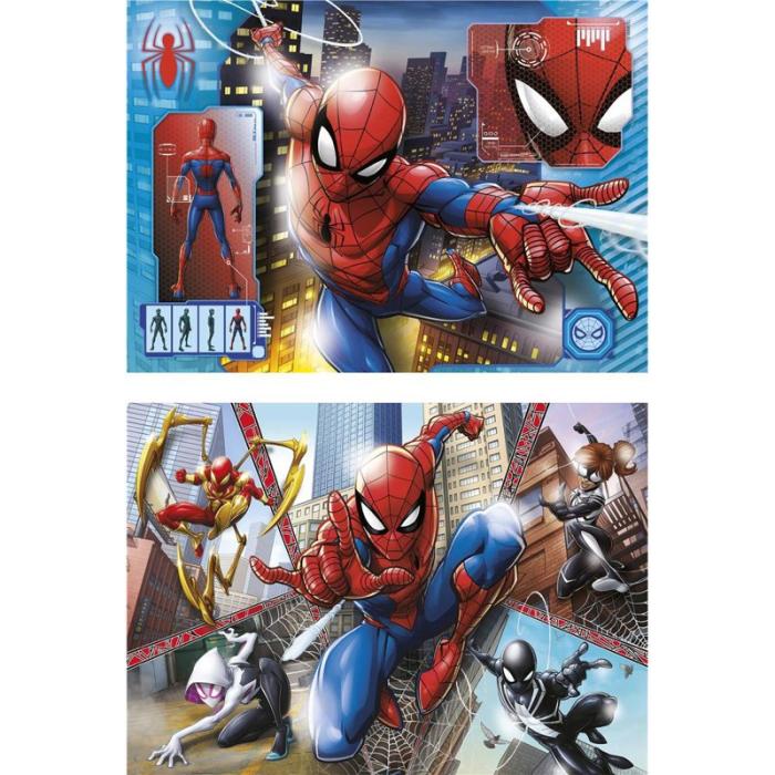 CLEMENTONI - CLEMENTONI Pussel 2x60 Pcs Spider-Man