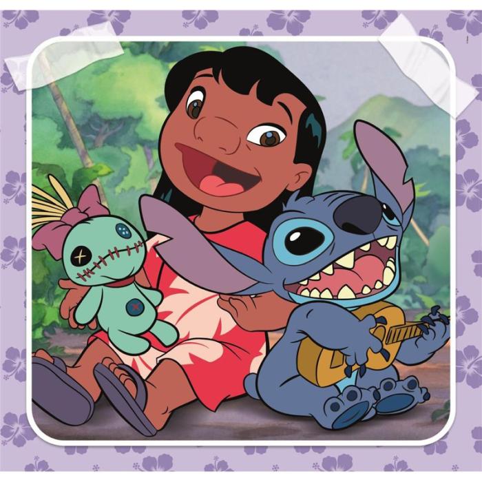 CLEMENTONI - CLEMENTONI Pussel 3x48 Pcs Disney Stitch
