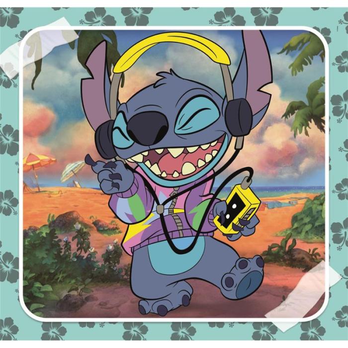 CLEMENTONI - CLEMENTONI Pussel 3x48 Pcs Disney Stitch