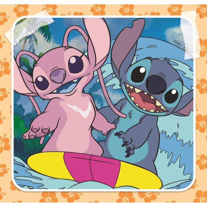 CLEMENTONI - CLEMENTONI Pussel 3x48 Pcs Disney Stitch