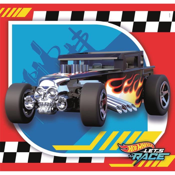 CLEMENTONI - CLEMENTONI Pussel 3x48 Pcs Hotwheels
