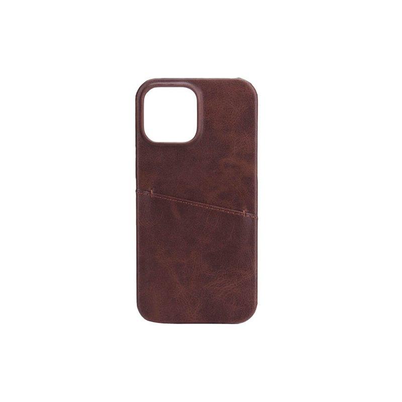 ONSALA Mobilskal Kortfack Brun - iPhone 13 Pro Max