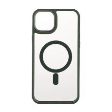 Onsala - ONSALA Mobilskal Bumper MagSeries Green & Clear - iPhone 15 Plus