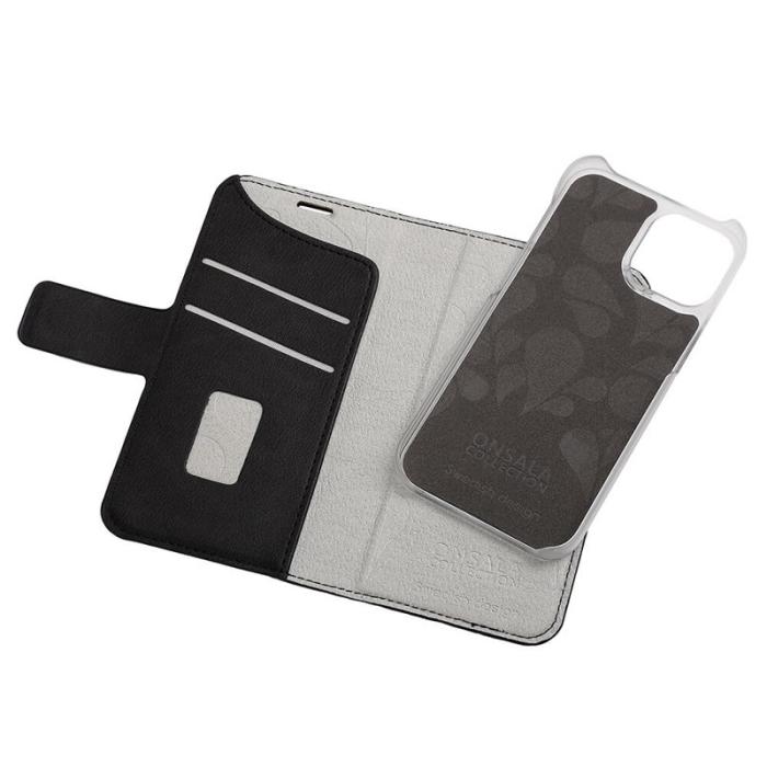 Onsala - ONSALA Mobilfodral Midnight Black - iPhone 13 Mini