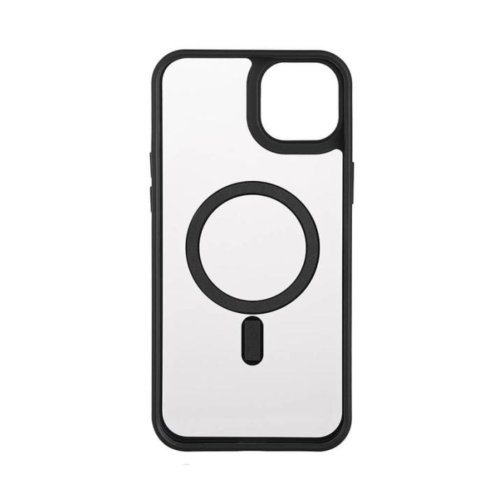 Onsala - ONSALA Mobilskal Bumper MagSeries Black & Clear - iPhone 15 Plus