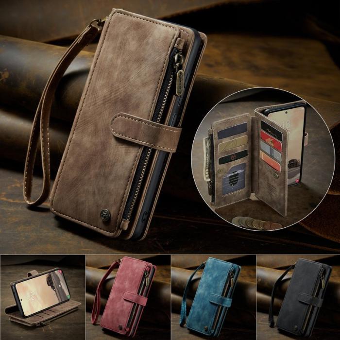 Caseme - CaseMe Mobilfodral för Samsung Galaxy S26 Ultra Flera kortfack Konstläder - Brun