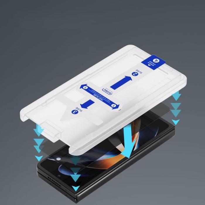 Whitestone - Whitestone Galaxy Z Fold 5 Härdat Glas Skärmskydd Privacy
