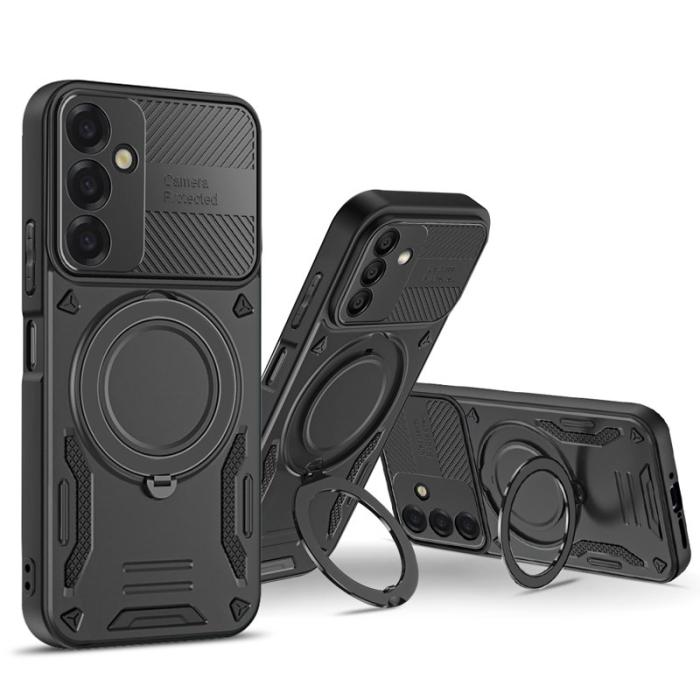OEM - Mobilskal för Samsung Galaxy S26 Magnetiskt Shockproof TPU + PC - Svartgrön