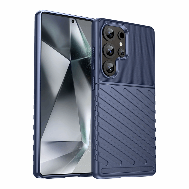 Galaxy S25 Ultra Mobilskal Thunder Armored - Blå | 2353 | AlltMobil