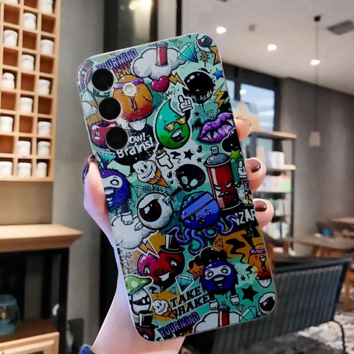 OEM - Mobilskal för Samsung Galaxy S26 Plus Mönstertryck TPU - Skräp