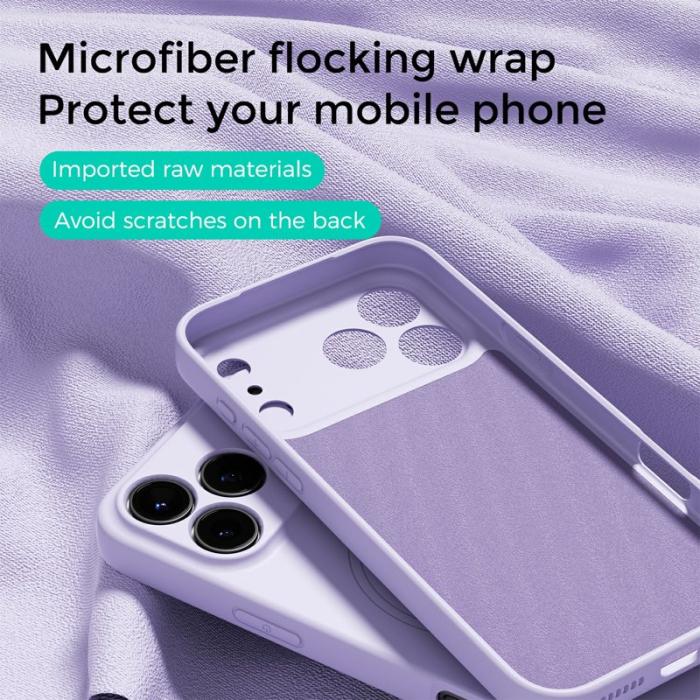 ABEEL - ABEEL Mobilskal till iPhone 17 Pro MagSafe Liquid Silicone Svart