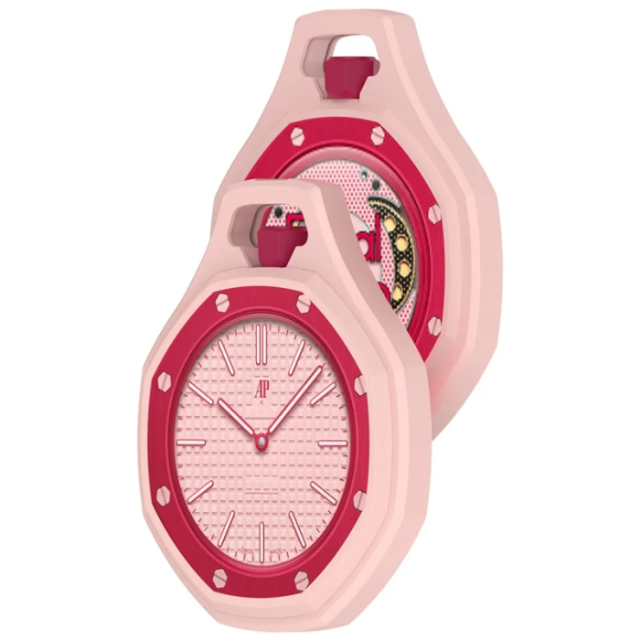 A-One Brand - Swatch Royal Pop Silikonskal med Stötskydd - Rosa