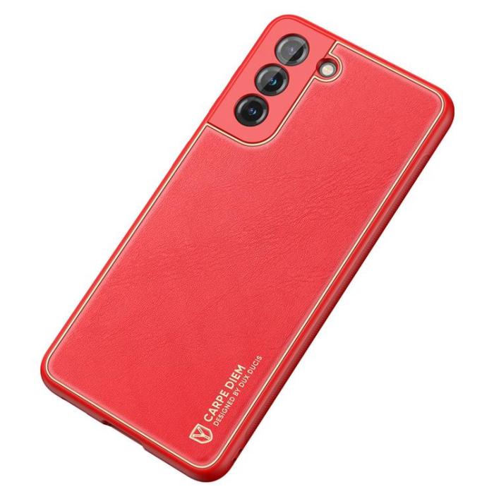 UTGATT - Dux Ducis Galaxy S21 FE Skal Yolo Elegant - Röd