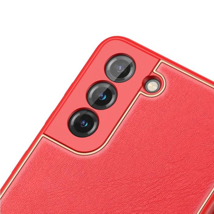 UTGATT - Dux Ducis Galaxy S21 FE Skal Yolo Elegant - Röd