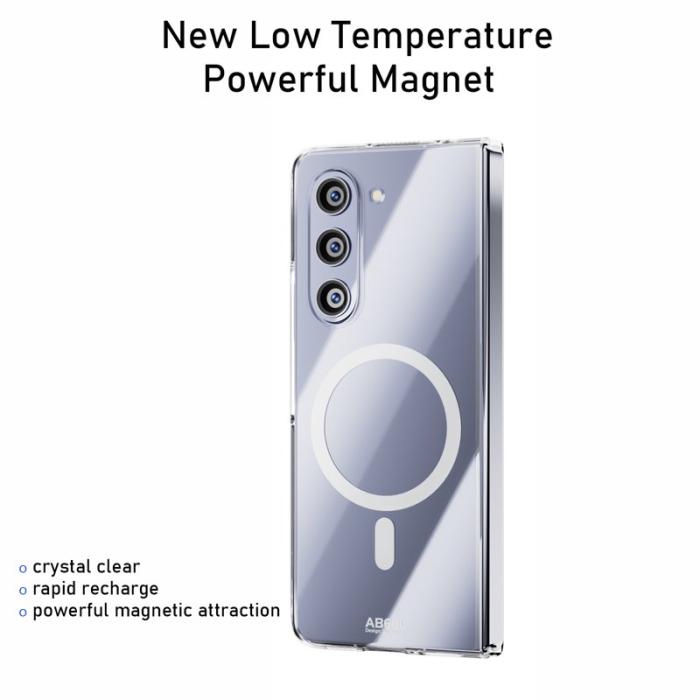 ABEEL - ABEEL Mobilskal till Samsung Galaxy Z Fold5 5G Transparent PC Anti Scratch