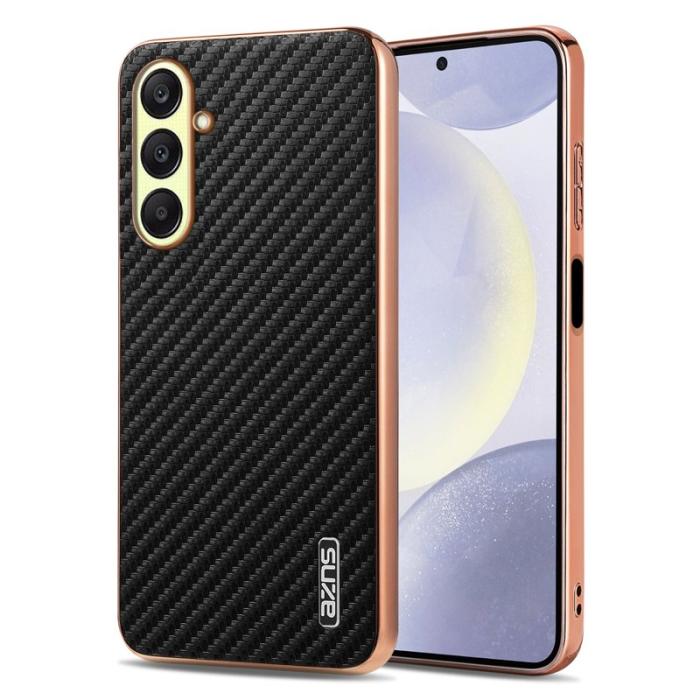 AZNS - AZNS Samsung Galaxy A17 5G Fodral - Elektropläterad Svart - Svart