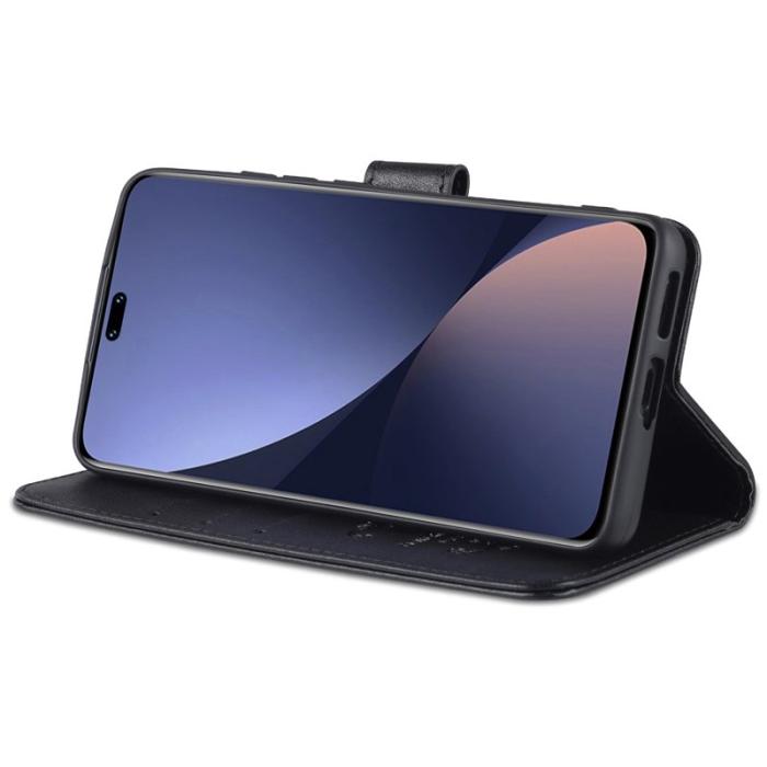 AZNS - AZNS Xiaomi 13 Lite / Civi 2 5G Plånboksfodral Konstläder - Svart