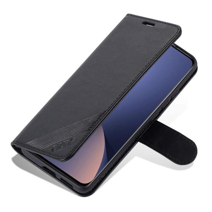 AZNS - AZNS Xiaomi 13 Lite / Civi 2 5G Plånboksfodral Konstläder - Svart