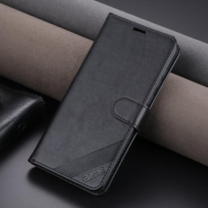 AZNS - AZNS Xiaomi 13 Lite / Civi 2 5G Plånboksfodral Konstläder - Svart