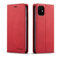 FORWENW - FORWENW iPhone 11 Pl&aring;nboksfodral Konstl&auml;der - R&ouml;d