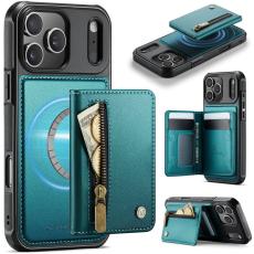 JEEHOOD - JEEHOOD J12 Pl&aring;nboksfodral f&ouml;r iPhone 17 Pro Konstl&auml;der Bl&aring;