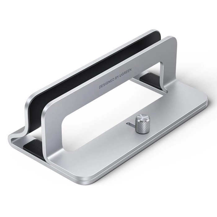 Ugreen - Ugreen Vertikalt Stativhållarställ för MacBook Laptop Tablet - Silver