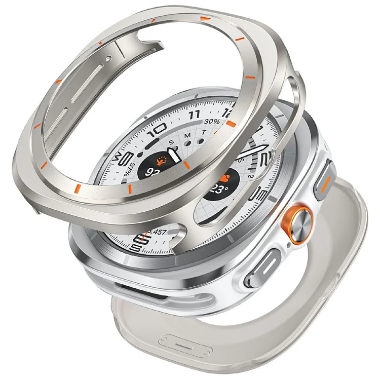 Galaxy Watch Ultra (47mm) Mobilskal Bumper - Titan/Orange | 5468 | AlltMobil