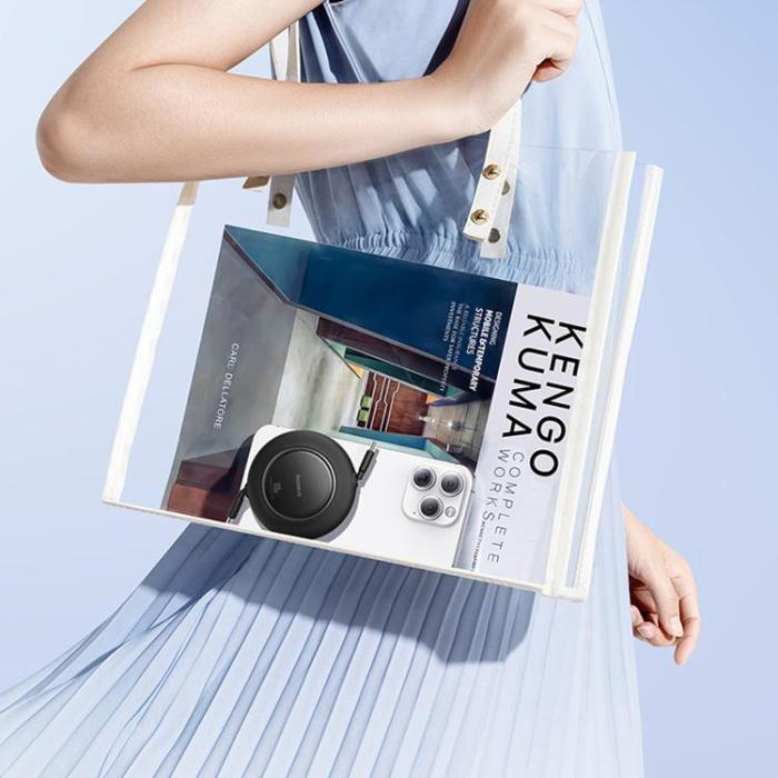 BASEUS - Baseus Infällbar USB-C till USB-C 100W Kabel 2m Free2Pull Mini