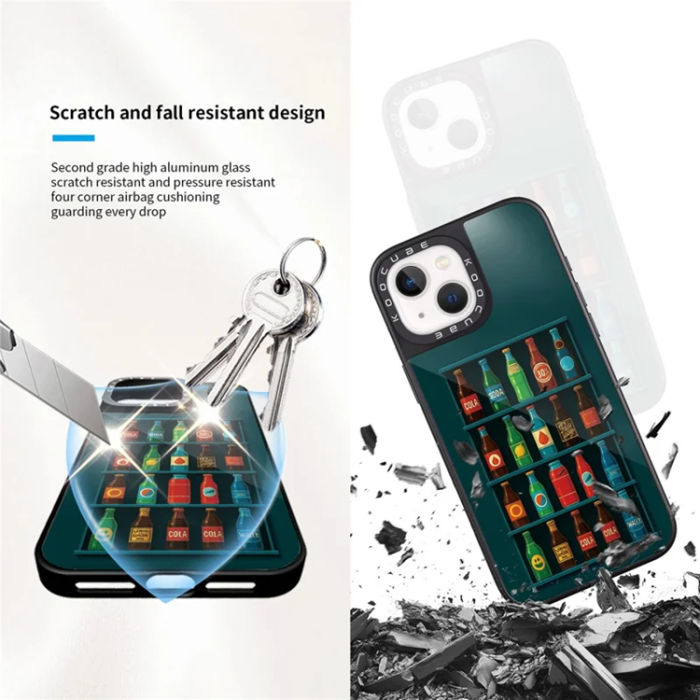 A-One Brand - iPhone 15 Mobilskal MagSafe Aluminium Silikon