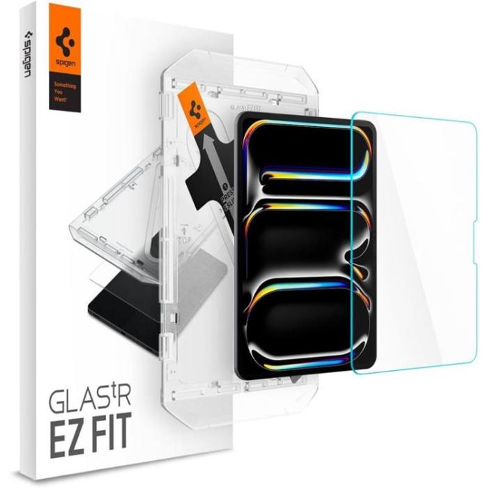 Spigen - Spigen iPad Pro 11 (2024) Härdat Glas Skärmskydd GLAS.TR 