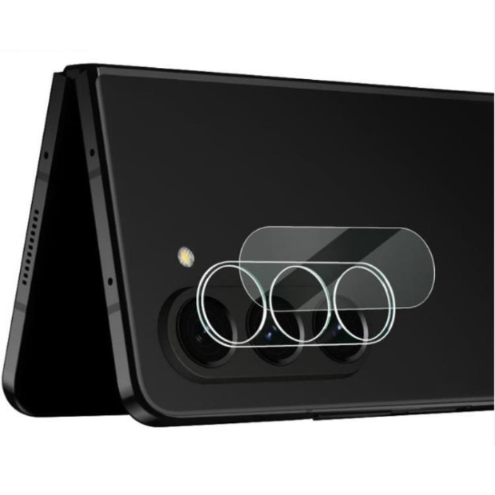 OEM - [2-PACK] Galaxy Z Flold 5 Kameralinsskydd i Härdat glas - Clear