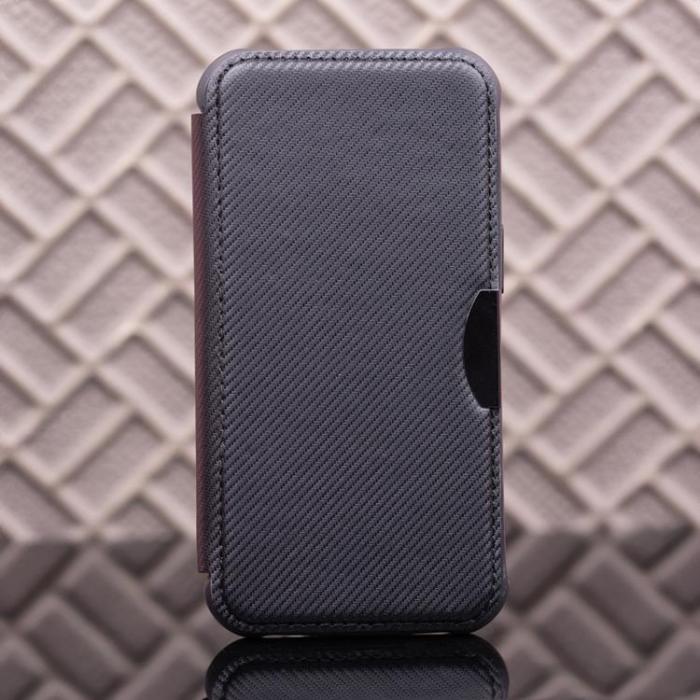 OEM - Galaxy A55 5G Plånboksfodral Smart Carbon - Svart