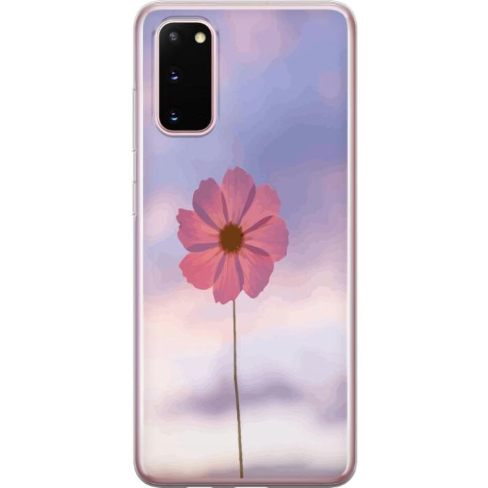 iSecrets - Mobilskal till Samsung Galaxy S20 med Rosa blomma