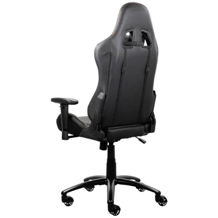 Deltaco - DELTACO GAMING Gamingstol i Konstläder DC310 - Svart/Orange