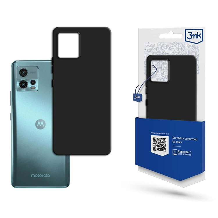 3MK Motorola Moto G72 Mobilskal Matt - Svart | 2353 | AlltMobil
